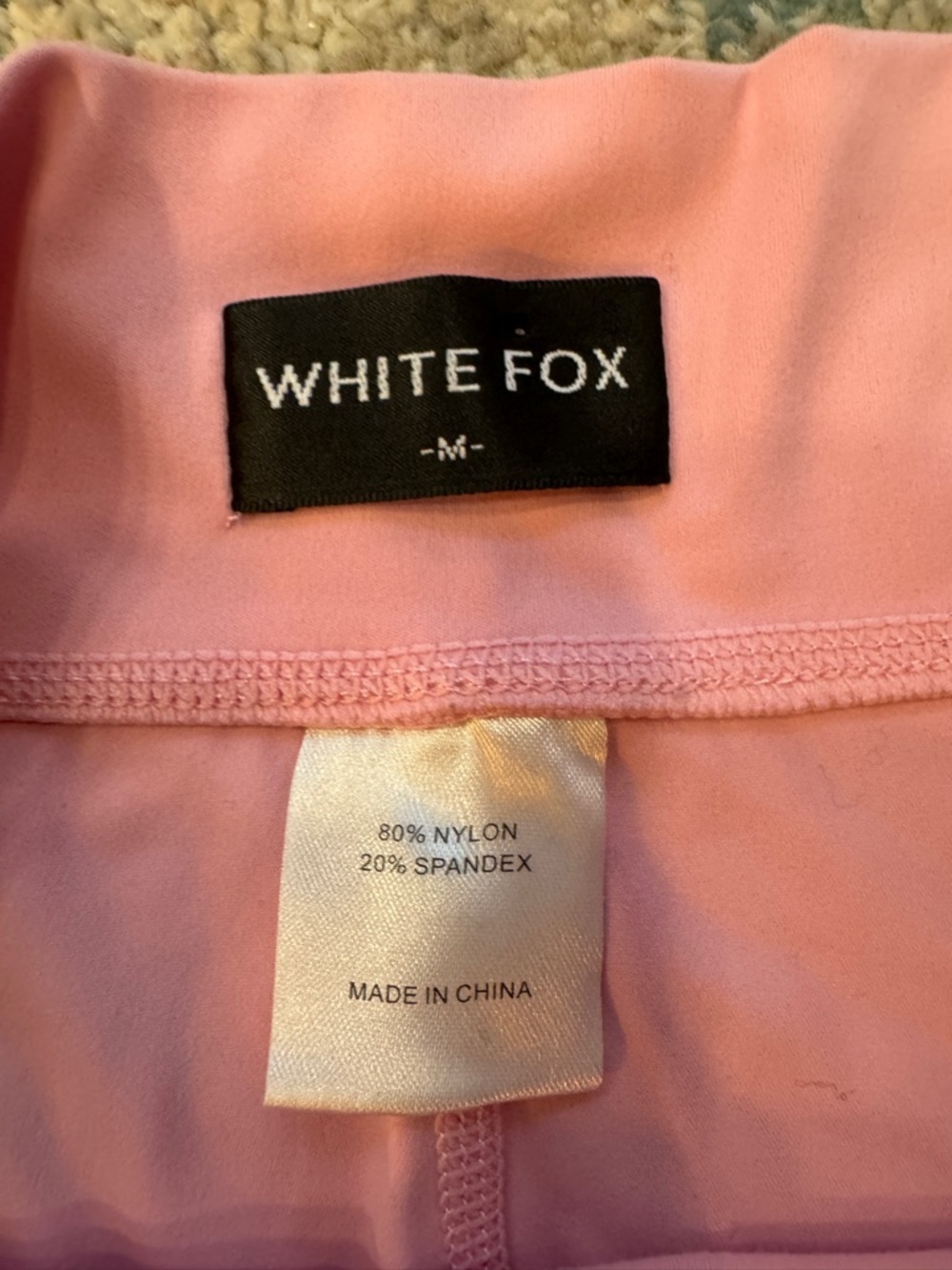White Fox Pink “Tulle” Season 7 Biker Shorts
Size Medium - Picture 5 of 6